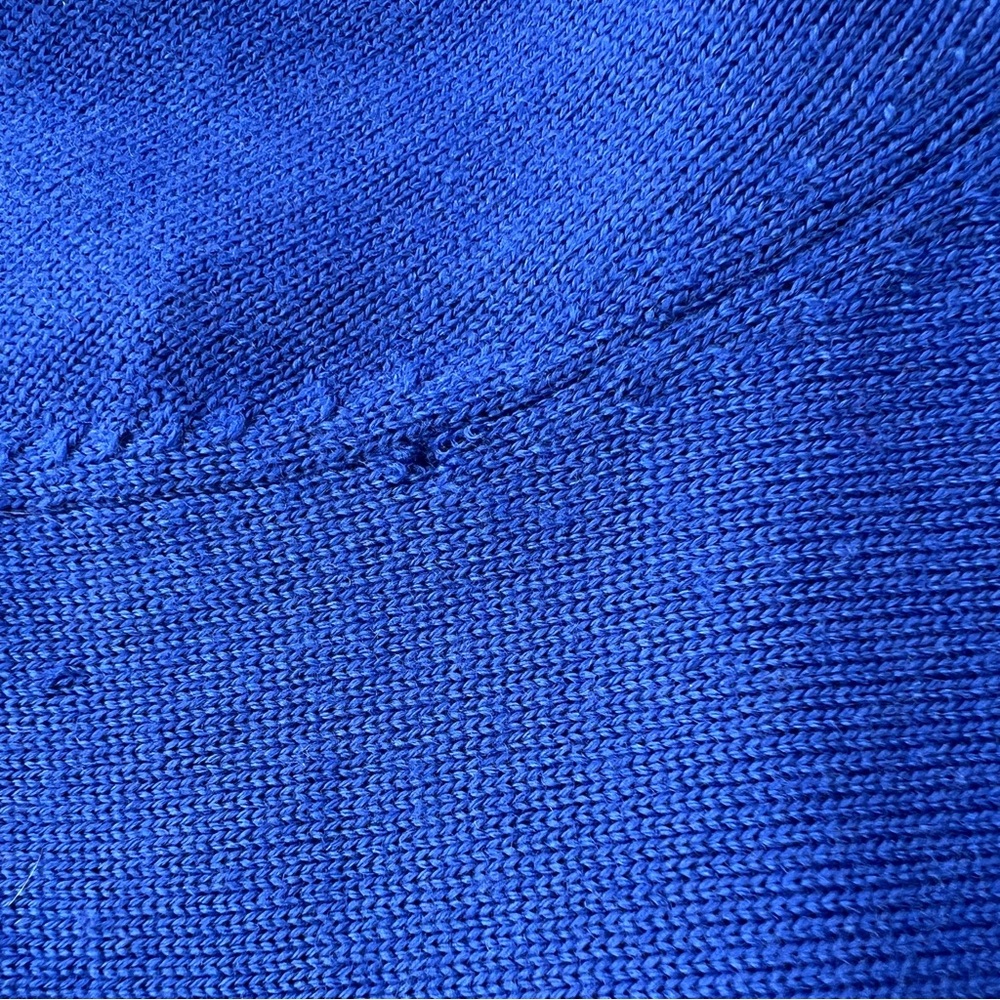 Lilly Pulitzer wool Helena sweater dress royal blue medium - Picture 15 of 16